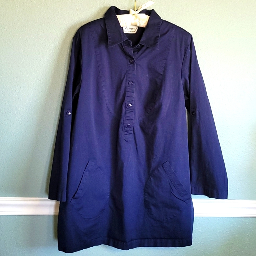 Linea Smock Style Long Sleeve Top